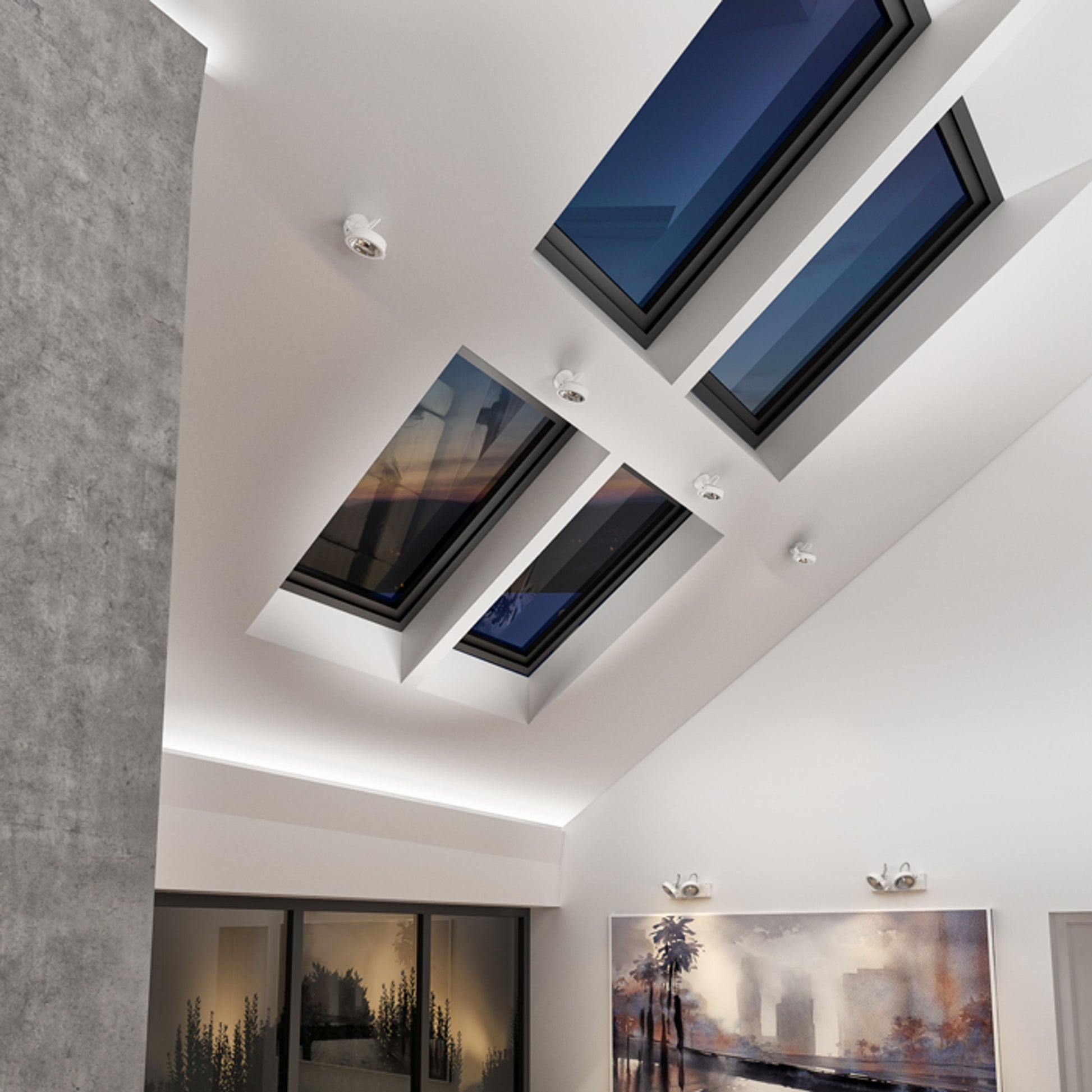 RENDL spotlight KELLY LED DIMM semi-recessed white 230V LED 12W 24° 3000K R12637 8