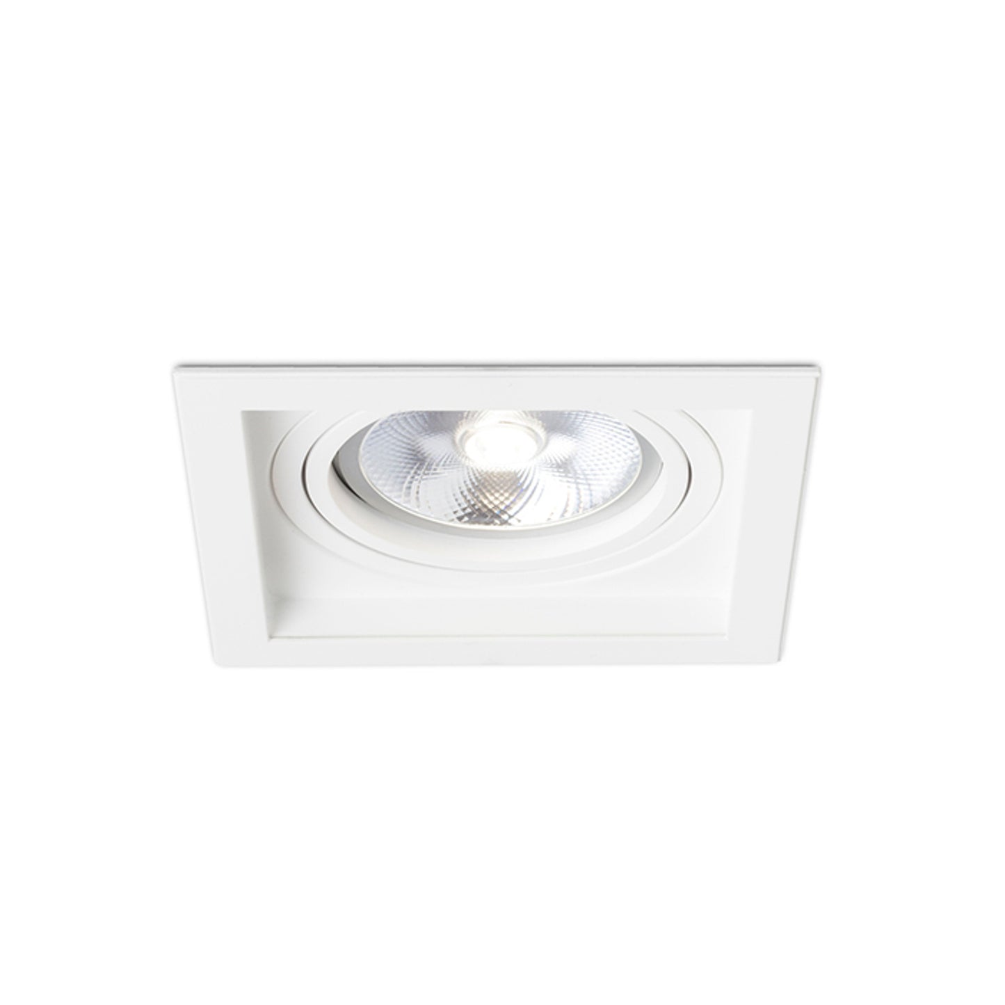 RENDL recessed light GRANADA SQ  white  230V LED G53 15W R12707 10