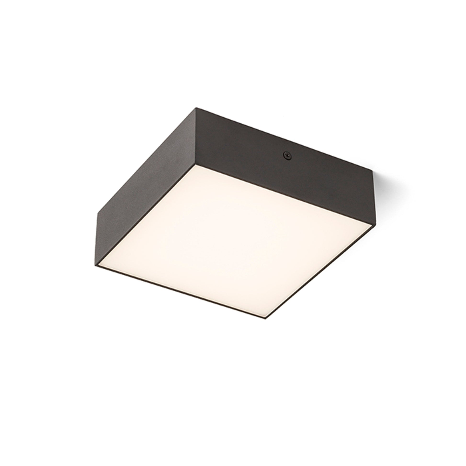 RENDL surface mounted lamp LARISA SQ 17 ceiling black  230V LED 15W  3000K R12849 1