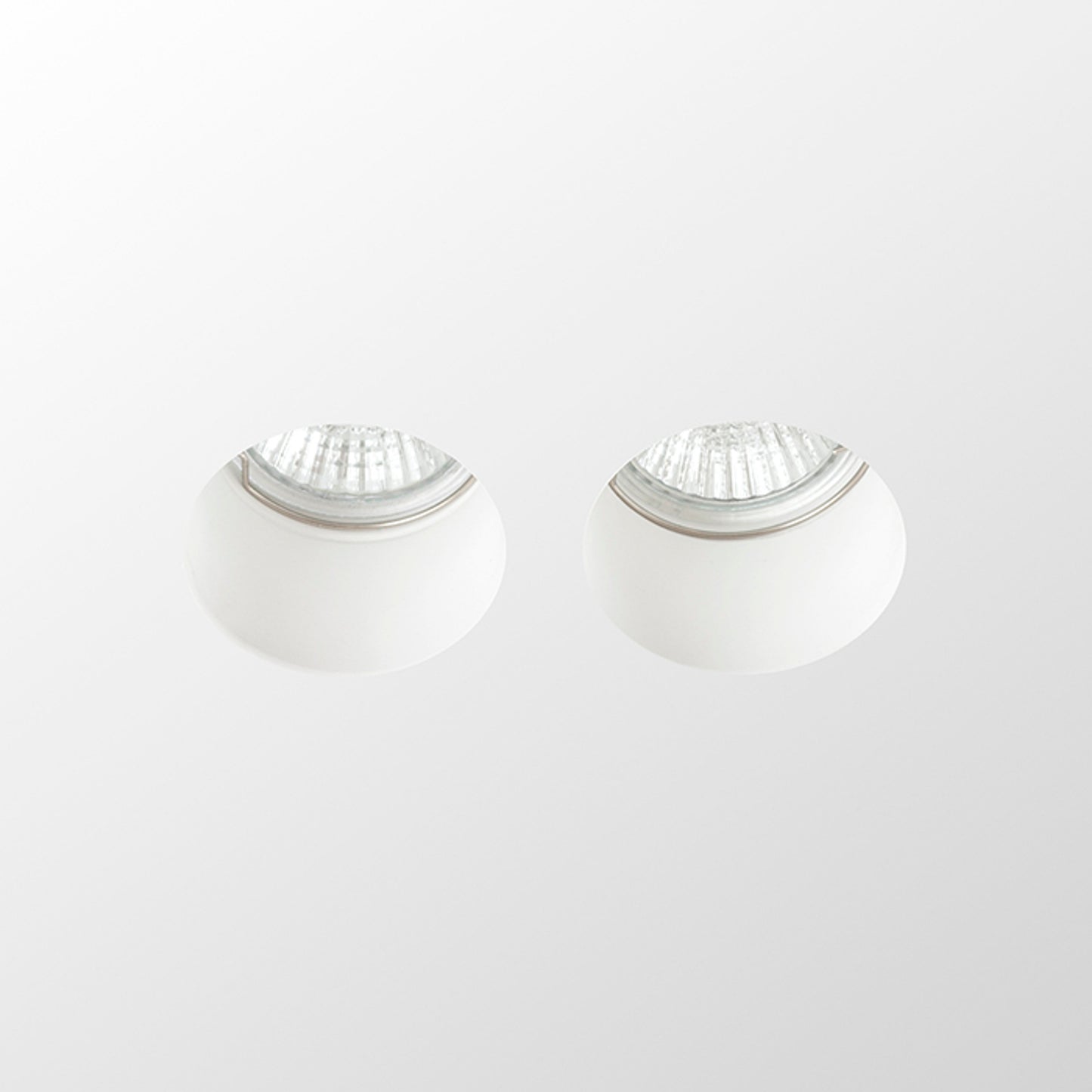 RENDL recessed light QUO R II recessed  plaster 230V LED GU10 2x8W R12900 3
