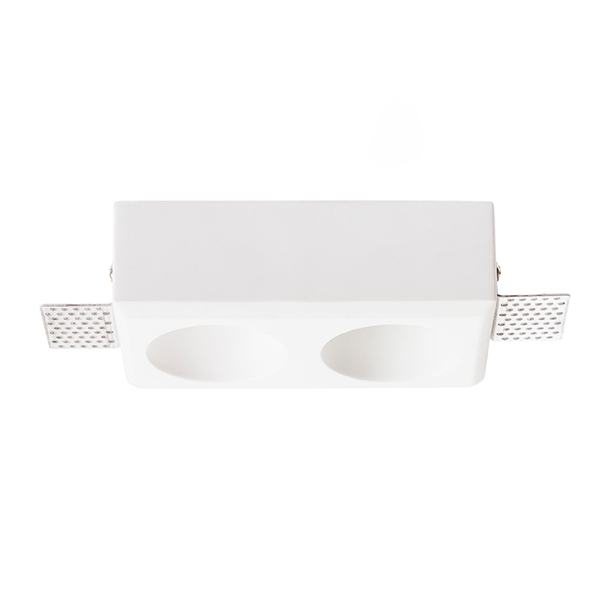 RENDL recessed light QUO R II recessed  plaster 230V LED GU10 2x8W R12900 4