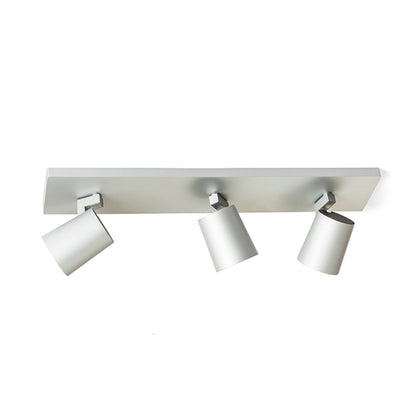 RENDL spotlight KENNY III surface mounted  brushed aluminum/black 230V LED GU10 3x8W R12919 2