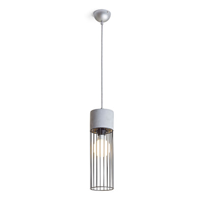 RENDL pendant lamp BURTON pendant  concrete 230V LED E27 11W R12931 4