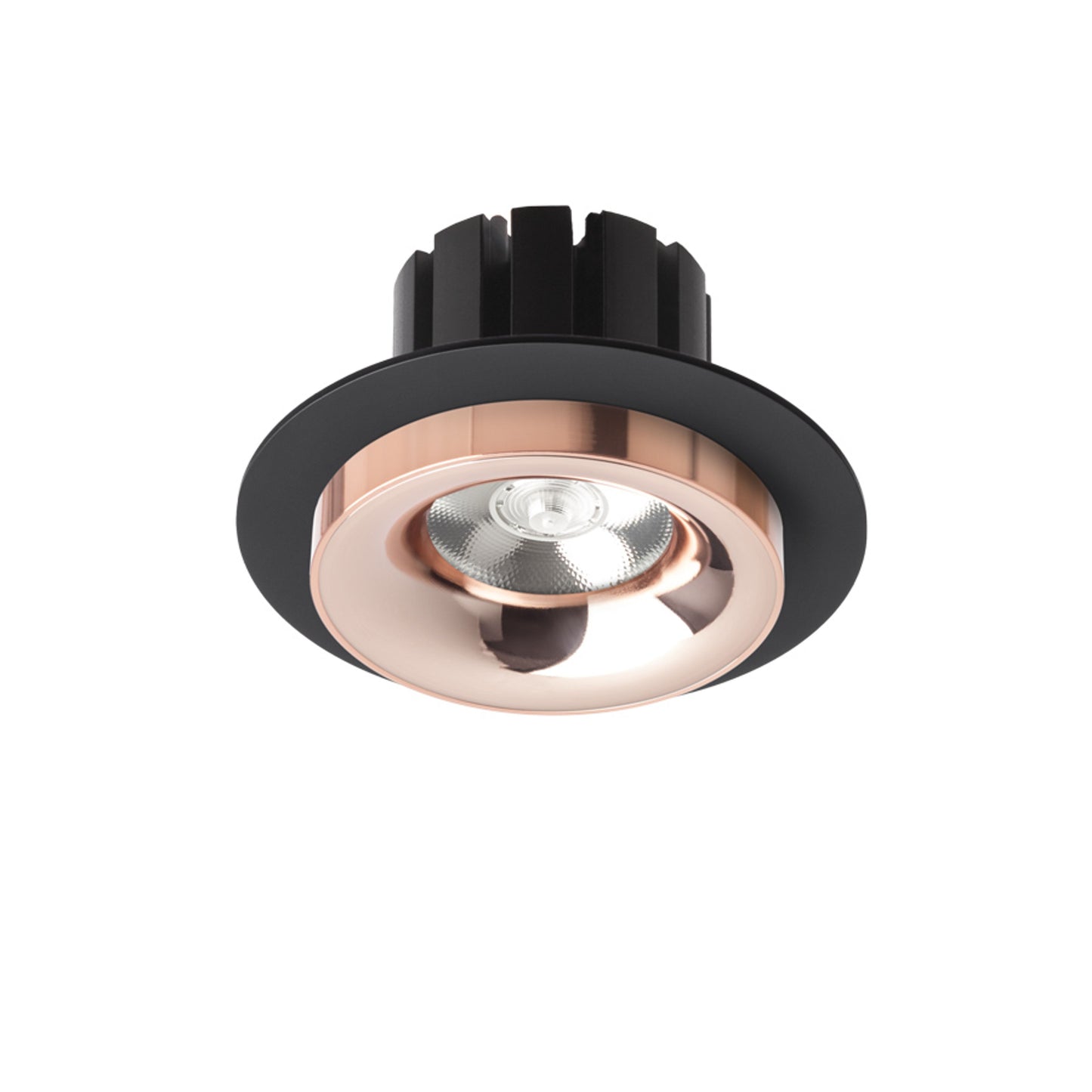 RENDL recessed light SHARM R I recessed black copper/copper 230V LED 10W 24° 3000K R13238  2