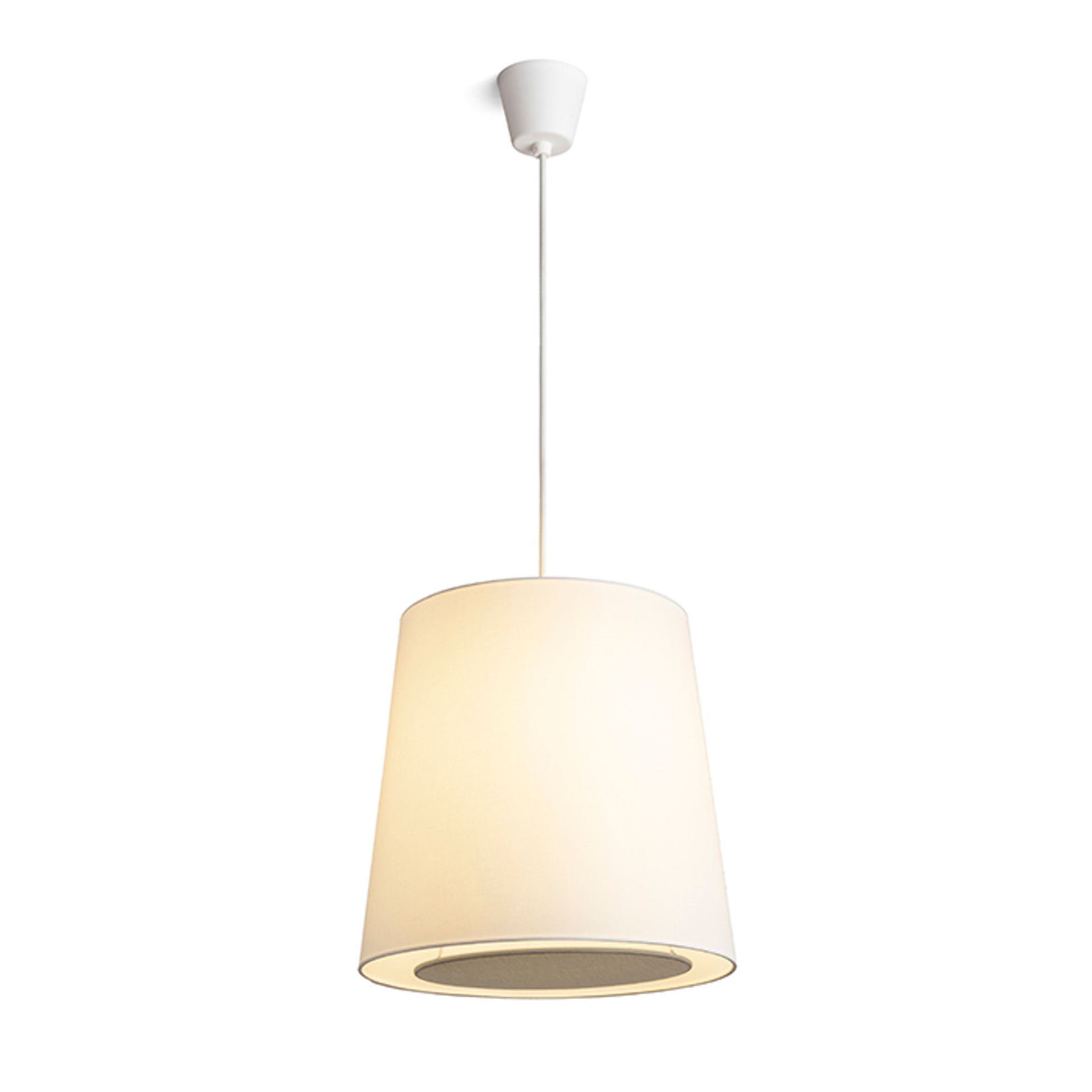 RENDL Outlet POLLOCK pendant white/light grey  230V LED E27 15W R13280 3