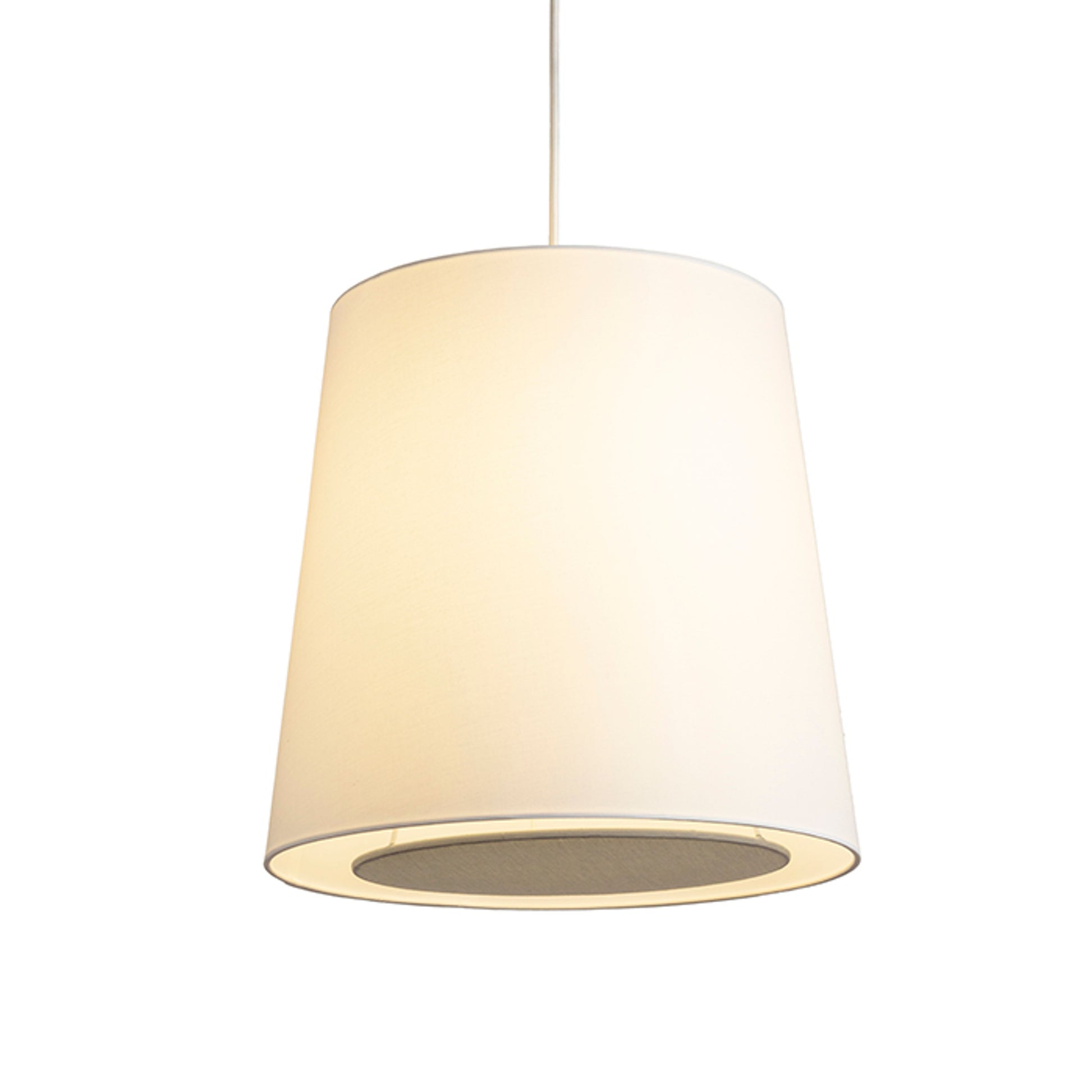 RENDL Outlet POLLOCK pendant white/light grey  230V LED E27 15W R13280 7