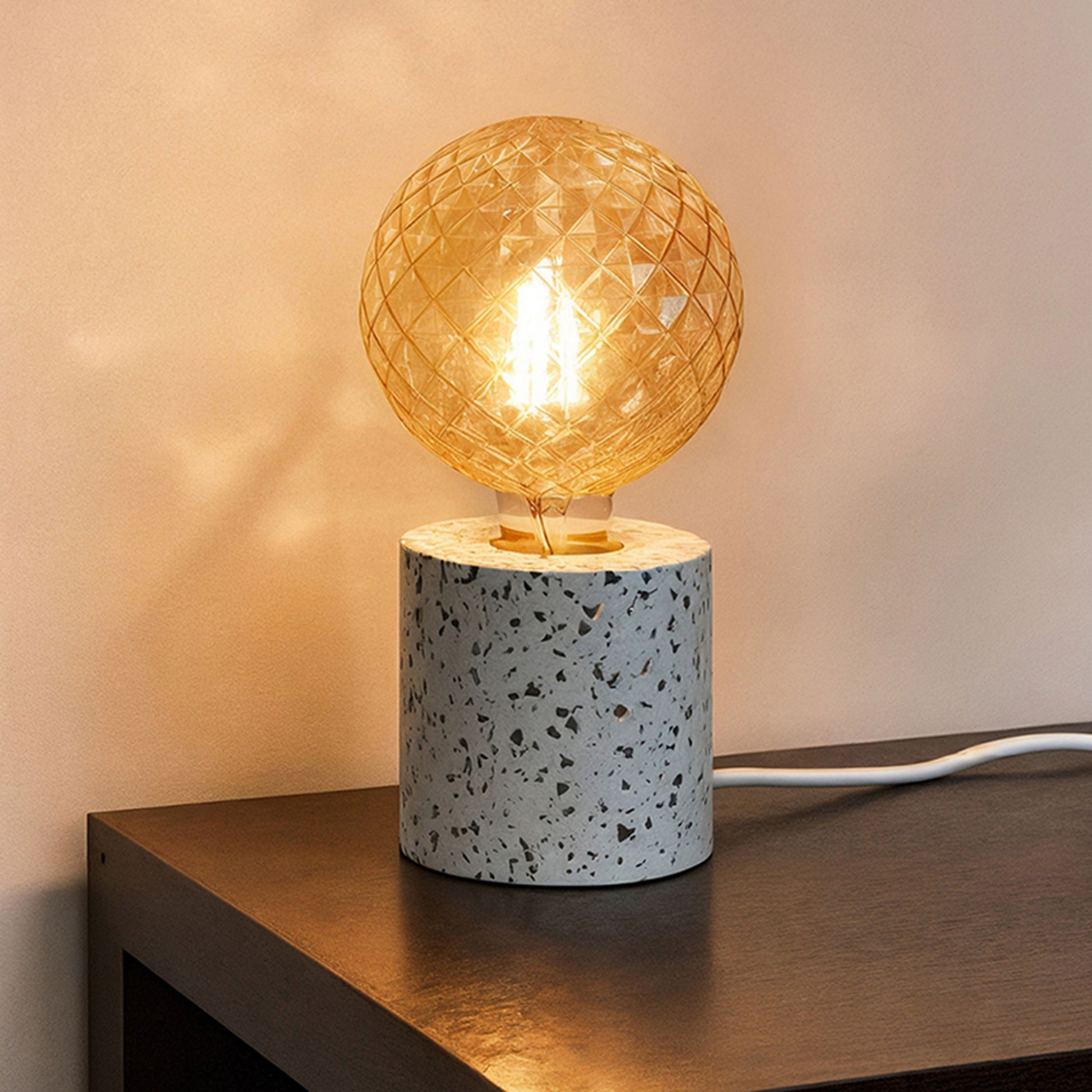 RENDL table lamp CAMINO table  terazzo decor 230V LED E27 15W R13293 4
