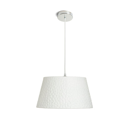 RENDL pendant lamp BUCKY 40 pendant white/grey metal 230V LED E27 15W R13360 8