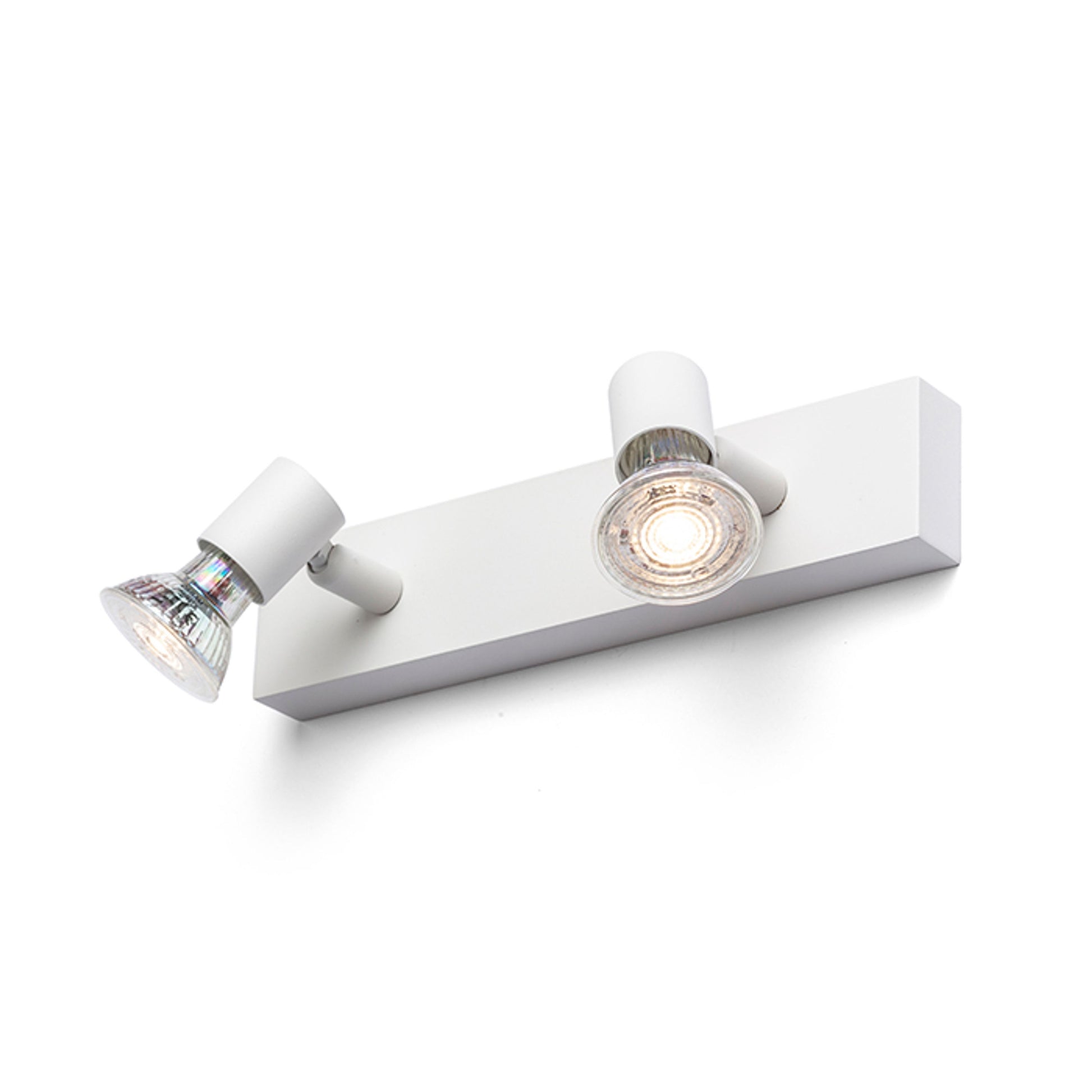 RENDL spotlight TRICA II wall white  230V GU10 2x25W R13373 1