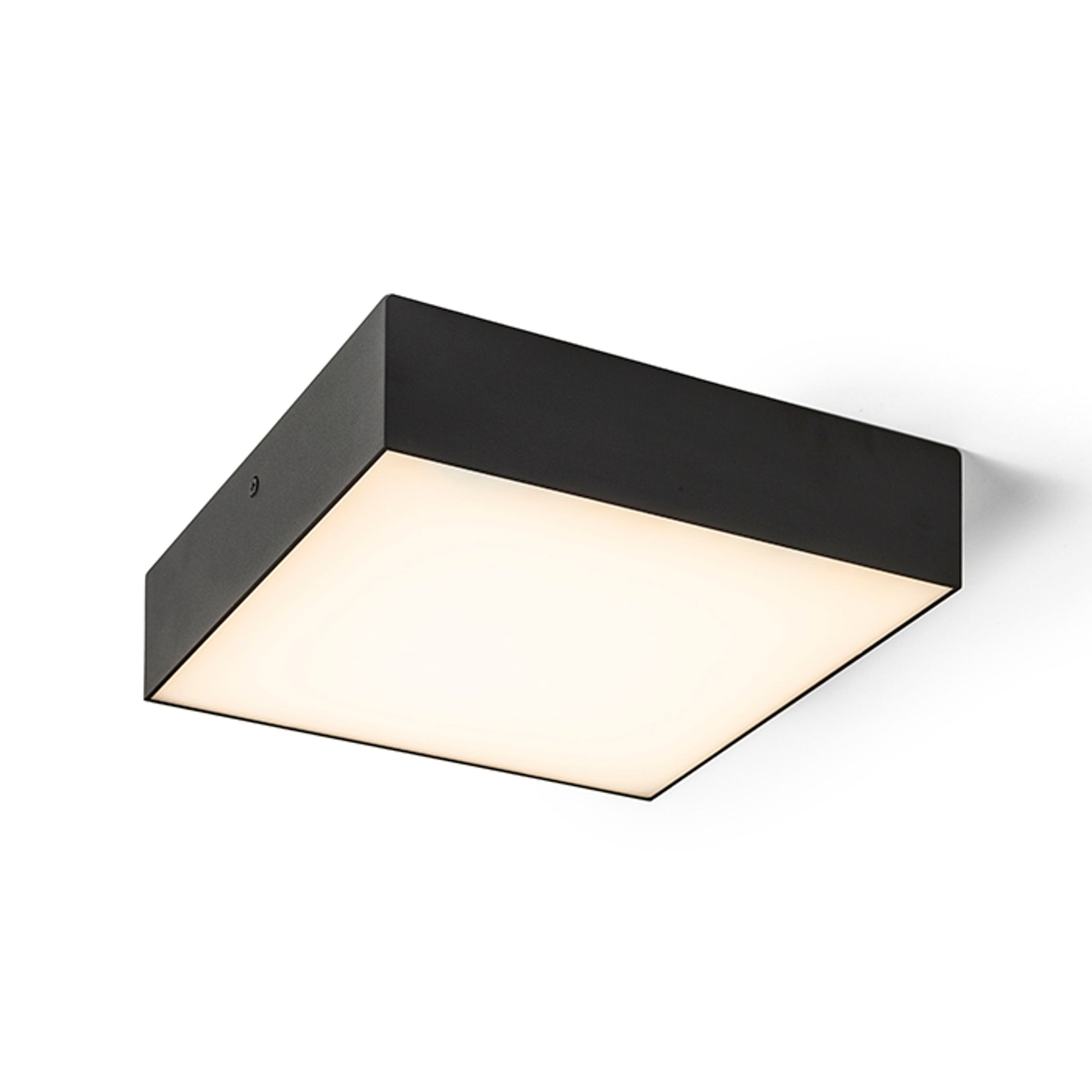 RENDL surface mounted lamp LARISA SQ 22 ceiling black  230V LED 20W  3000K R13488 1