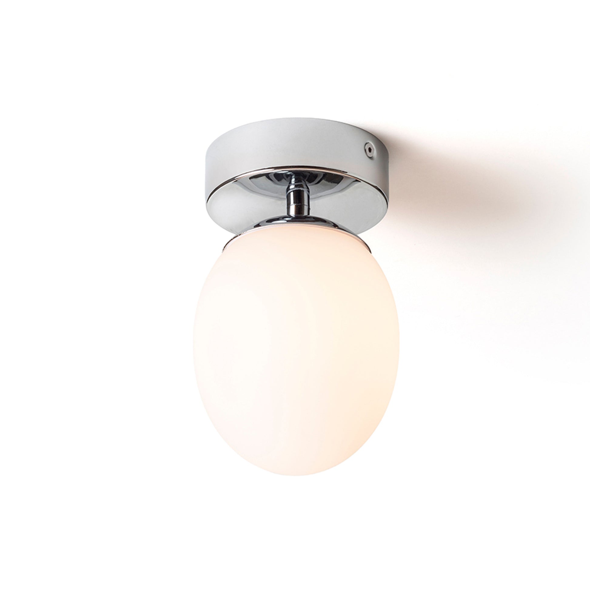 RENDL surface mounted lamp MERINGUE 11 ceiling  opal-colored glass/chrome 230V LED G9 9W IP44 R13689 2