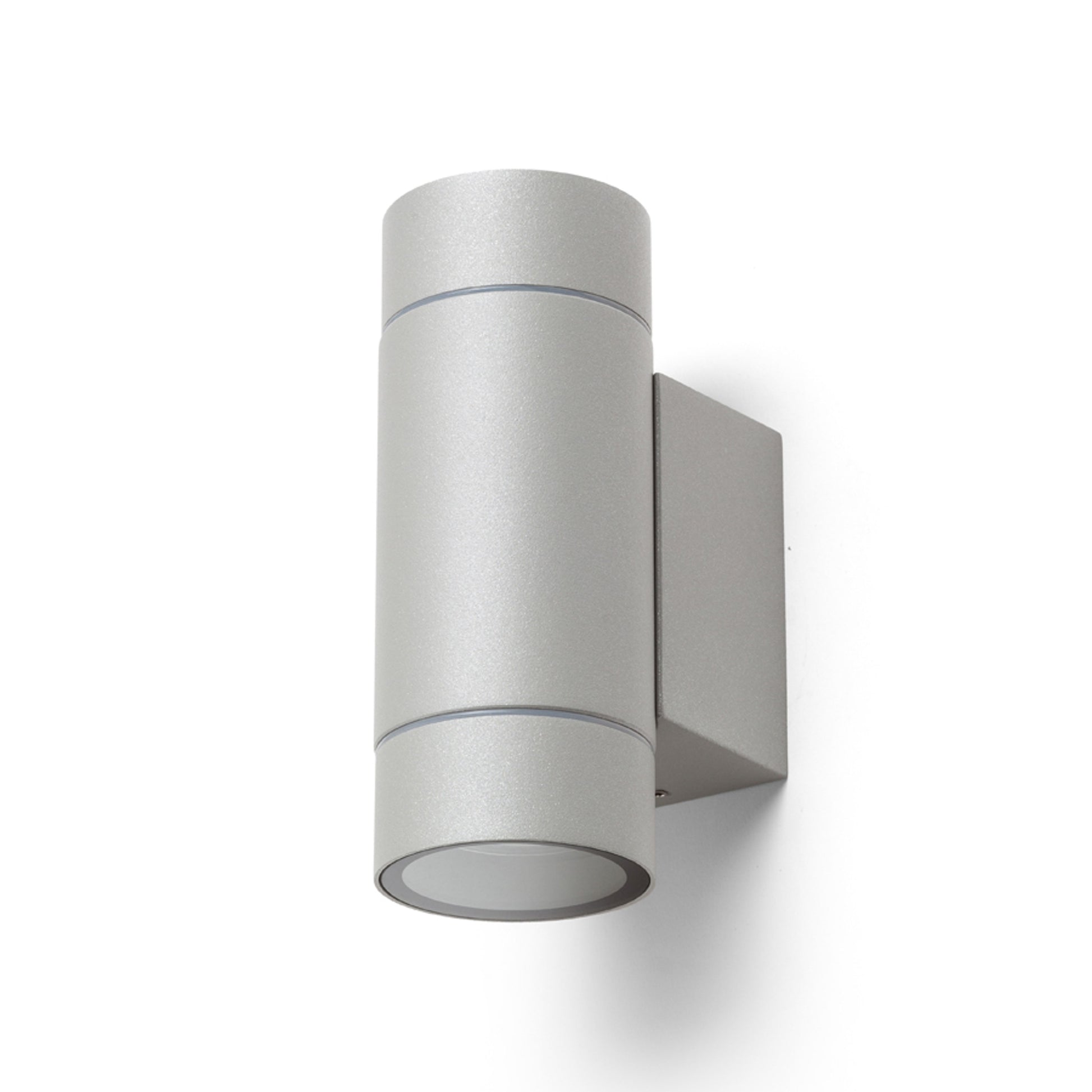 RENDL outdoor lamp MIZZI NEW II wall silver grey  230V LED GU10 2x8W IP65 R13797 2