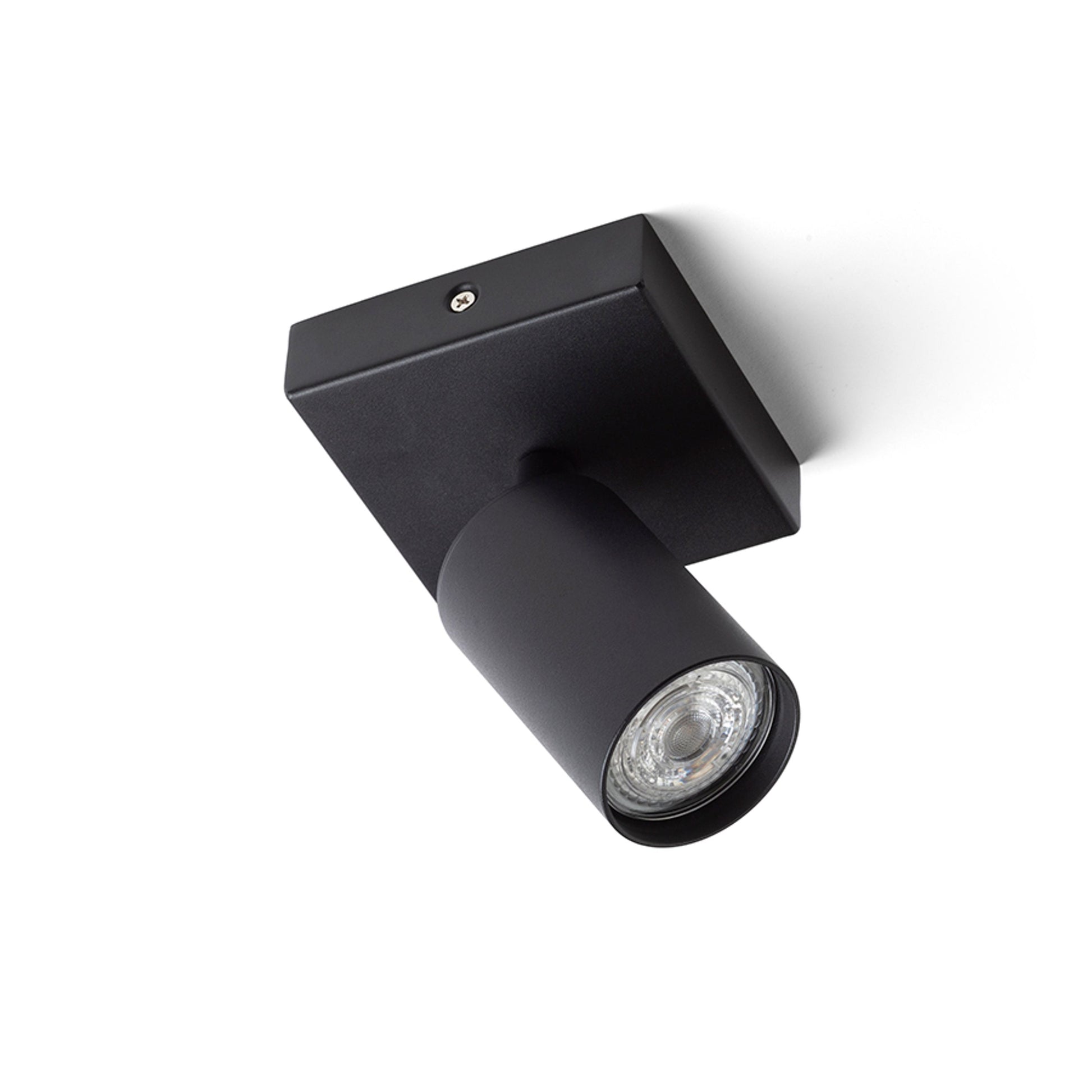 RENDL spotlight DUDE SQ surface mounted black 230V LED GU10 9W R13921 4