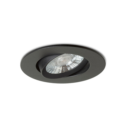 RENDL recessed light NEFRIT DIMM recessed black 230V LED 6W 36° 3000K R14235 2