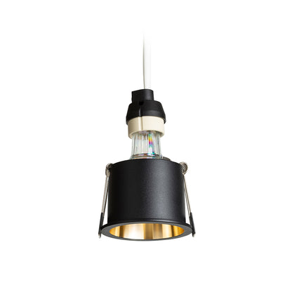 RENDL recessed light ORCO recessed black/gold 230V LED GU10 9W R14259 3