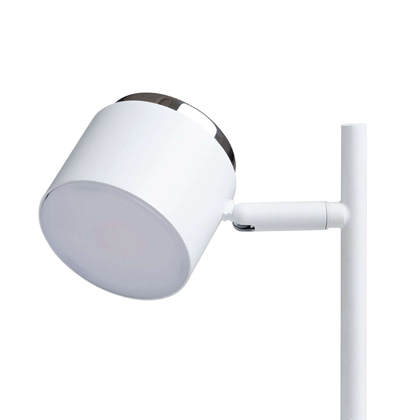 RENDL table lamp NOVA table white chrome/frosted acrylic 230V LED 4.2W 3000K R14274 5