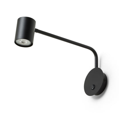 RENDL spotlight FILIP on an arm black 230V LED GU10 5W R14486 5