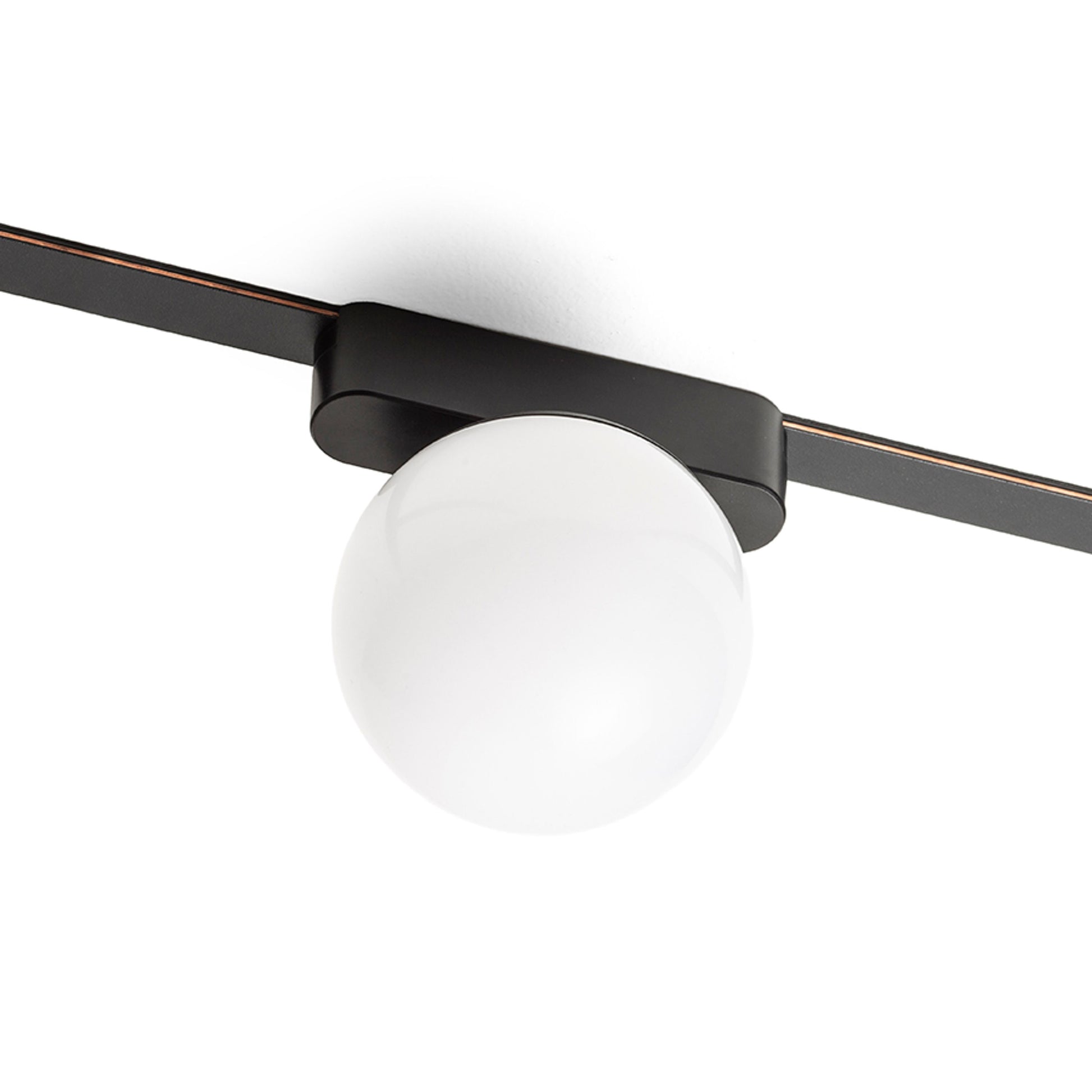 RENDL Belt system CIARA 10 for the VEGA/WAVE system black frosted acrylic 24V=   LED 6W  3000K 4000K 6500K R14594 6