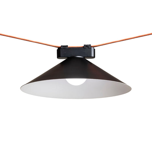 RENDL Belt system FLAN 33 pendant black/white  24V=   LED 10W  3000K 4000K 6500K R14595 1